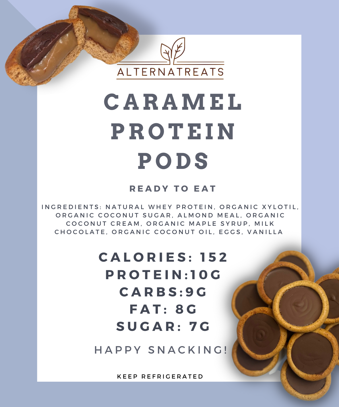 Caramel Protein Pods